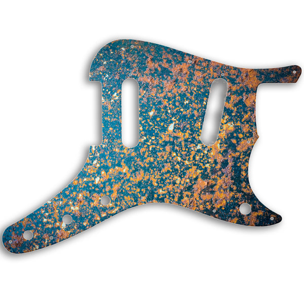 Fender Duosonic Original Custom Pickguard Scratchplate Rust Design