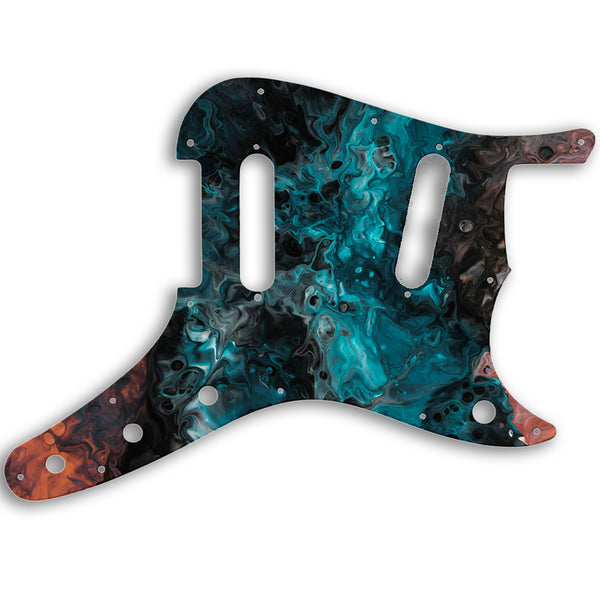 Fender Duosonic Original Custom Pickguard Scratchplate SWIRL Design