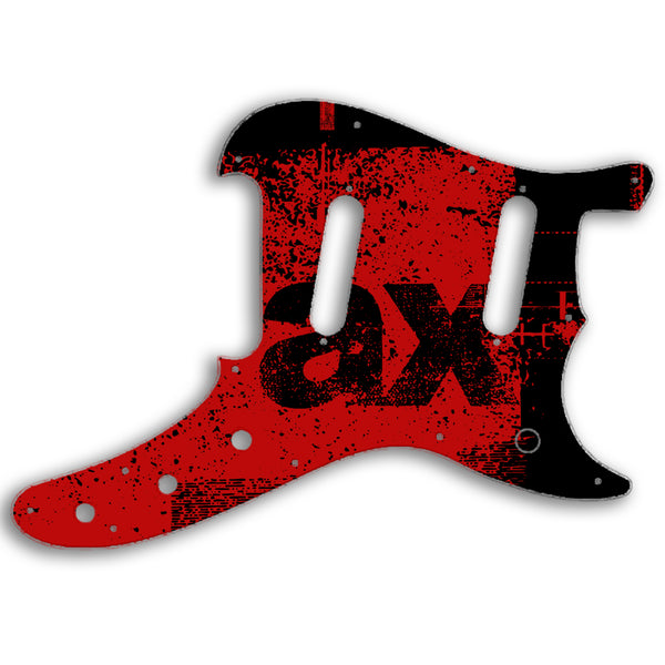 Fender Duosonic Reissue Custom Pickguard Scratchplate ABSTRACT Design