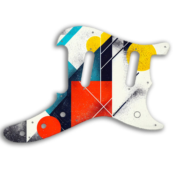 Fender Duosonic Reissue Custom Pickguard Scratchplate ABSTRACT Design