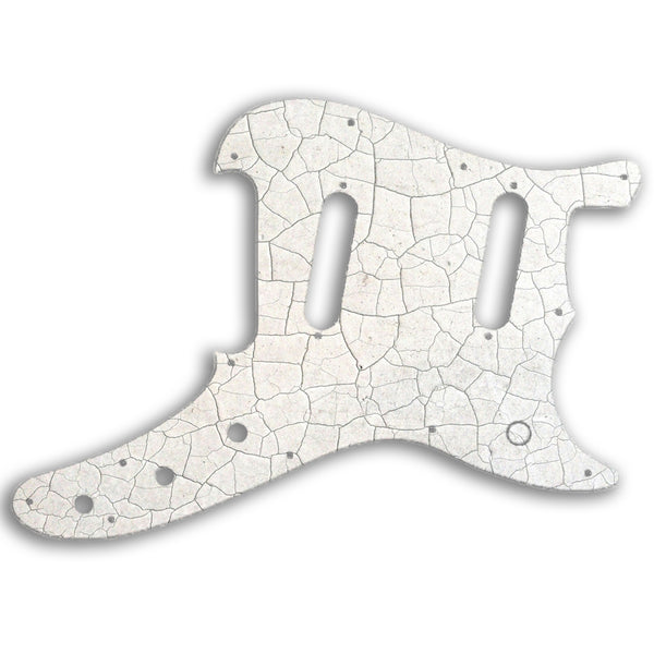 Fender Duosonic Reissue Custom Pickguard Scratchplate CRACKED Design