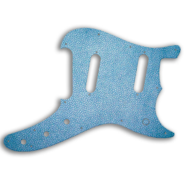 Fender Duosonic Reissue Custom Pickguard Scratchplate LEATHER Design