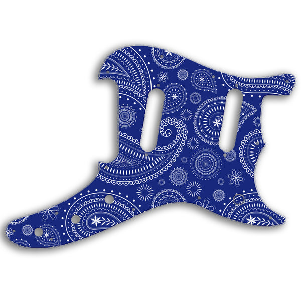 Fender Duosonic Reissue Custom Pickguard Scratchplate Paisley Design