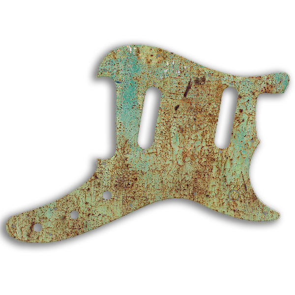 Fender Duosonic Reissue Custom Pickguard Scratchplate Rust Design