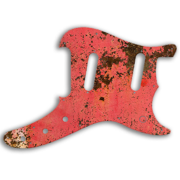 Fender Duosonic Reissue Custom Pickguard Scratchplate Rust Design