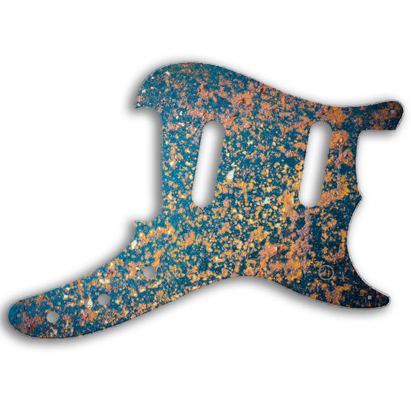 Fender Duosonic Reissue Custom Pickguard Scratchplate Rust Design