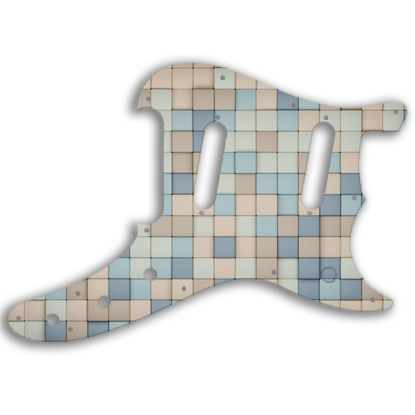 Fender Duosonic Reissue Custom Pickguard Scratchplate TILES Design