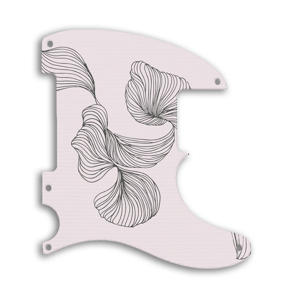 Fender Esquire Custom Pickguard Scratchplate Line Design