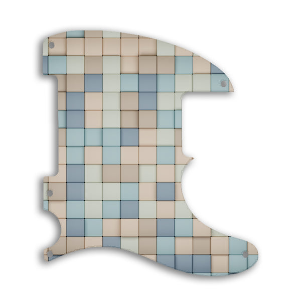 Fender Esquire Custom Pickguard Scratchplate TILES Design