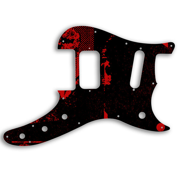 Fender Fender Duosonic Offset HS Custom Pickguard Scratchplate ABSTRACT Design