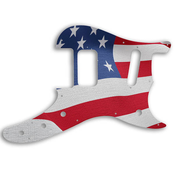 Fender Fender Duosonic Offset HS Custom Pickguard Scratchplate Flag Design