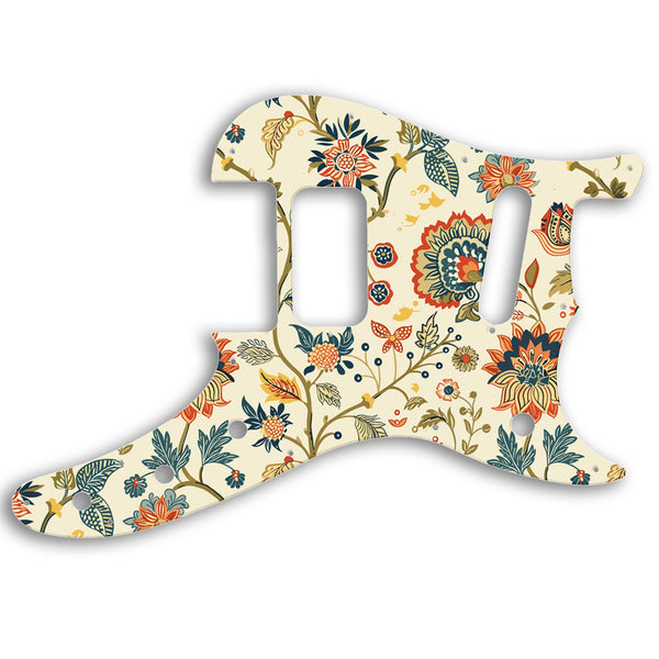 Fender Fender Duosonic Offset HS Custom Pickguard Scratchplate INDIAN_FLORAL Design