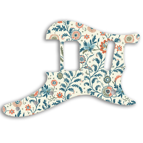 Fender Fender Duosonic Offset HS Custom Pickguard Scratchplate INDIAN_FLORAL Design