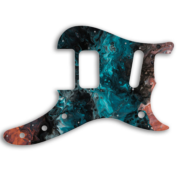 Fender Fender Duosonic Offset HS Custom Pickguard Scratchplate SWIRL Design