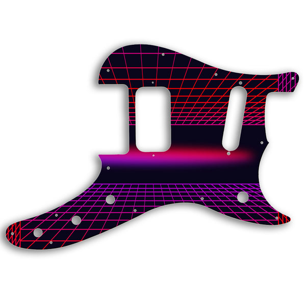 Fender Fender Duosonic Offset HS Custom Pickguard Scratchplate TRON Design