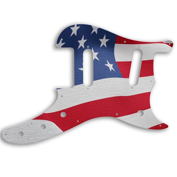 Fender Fender Duosonic Offset SS Custom Pickguard Scratchplate Flag Design