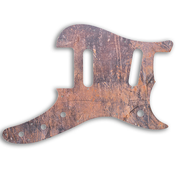 Fender Fender Duosonic Offset SS Custom Pickguard Scratchplate Rust Design