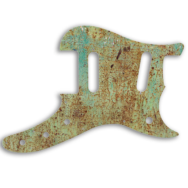 Fender Fender Duosonic Offset SS Custom Pickguard Scratchplate Rust Design