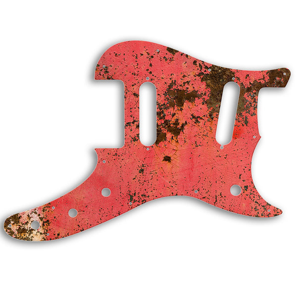 Fender Fender Duosonic Offset SS Custom Pickguard Scratchplate Rust Design