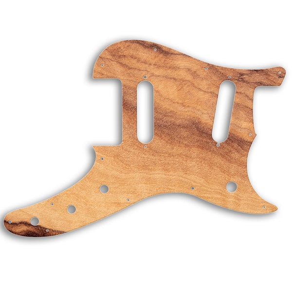 Fender Fender Duosonic Offset SS Custom Pickguard Scratchplate Wood Design