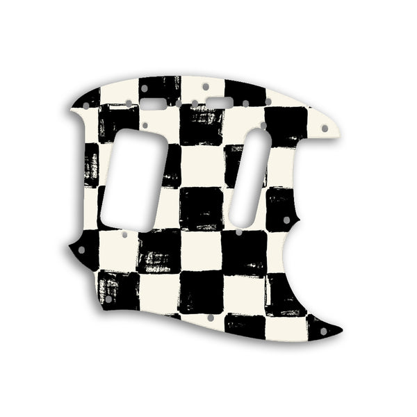 Fender Jagstang Custom Pickguard Scratchplate CHESS Design