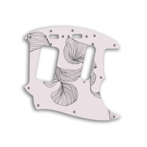 Fender Jagstang Custom Pickguard Scratchplate Line Design