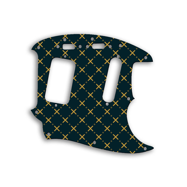 Fender Jagstang Custom Pickguard Scratchplate Pattern Design