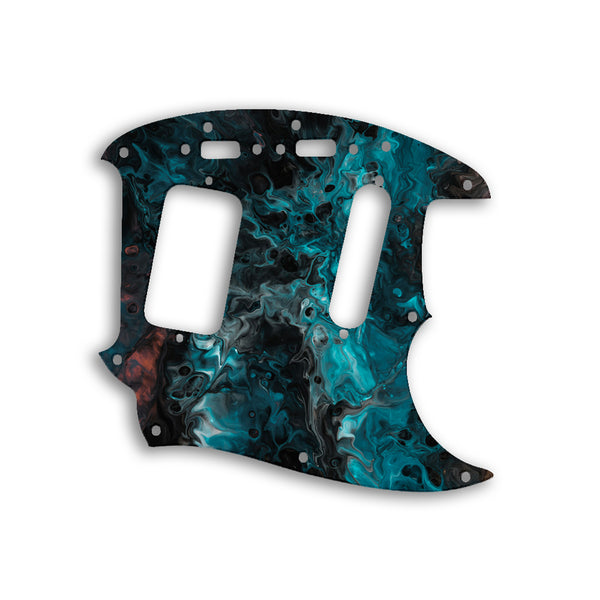 Fender Jagstang Custom Pickguard Scratchplate SWIRL Design