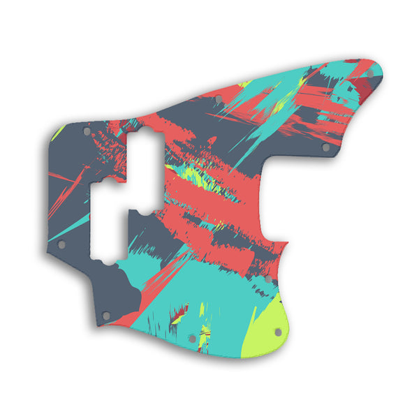 Fender Jaguar Bass Modern Player Custom Pickguard Scratchplate PAINT Design