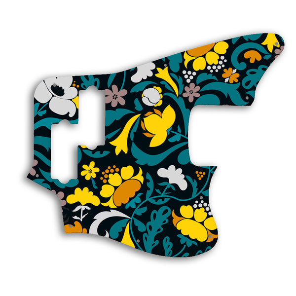 Fender Jaguar Bass 2018 Player Series Custom Pickguard Scratchplate Folk Design