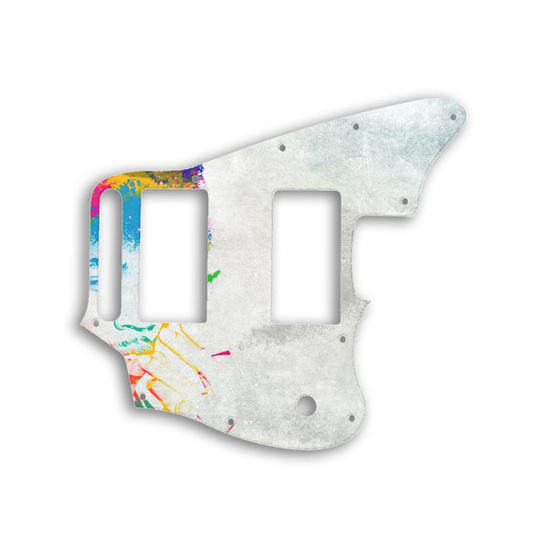 Fender Jaguar Blacktop Series Custom Pickguard Scratchplate Jimi Design