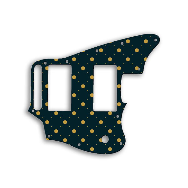 Fender Jaguar Blacktop Series Custom Pickguard Scratchplate Pattern Design