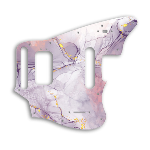 Fender Jaguar Mexico Player Series Custom Pickguard Scratchplate Marble Design