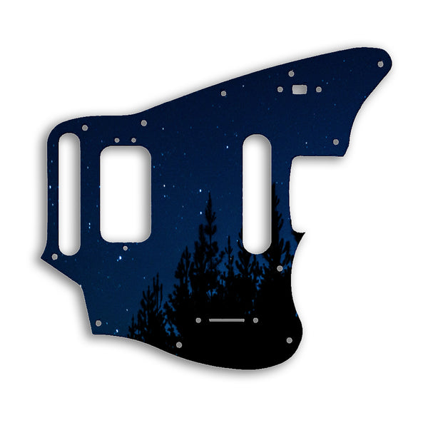 Fender Jaguar Mexico Player Series Custom Pickguard Scratchplate NIGHT Design