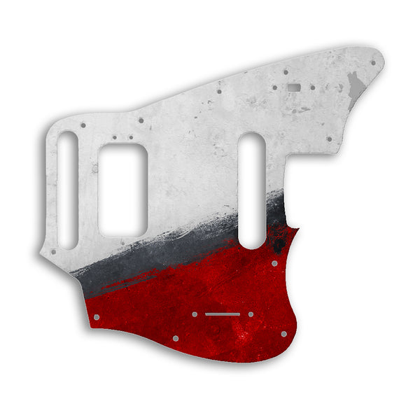 Fender Jaguar Mexico Player Series Custom Pickguard Scratchplate PAINT Design