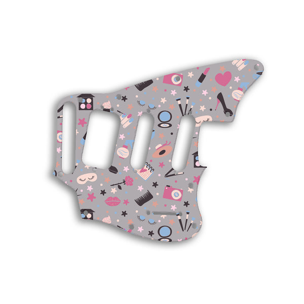 Fender Jaguarillo Pawn Shop Custom Pickguard Scratchplate GIRLY Design