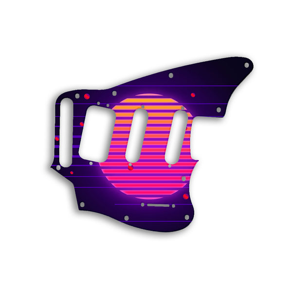 Fender Jaguarillo Pawn Shop Custom Pickguard Scratchplate TRON Design