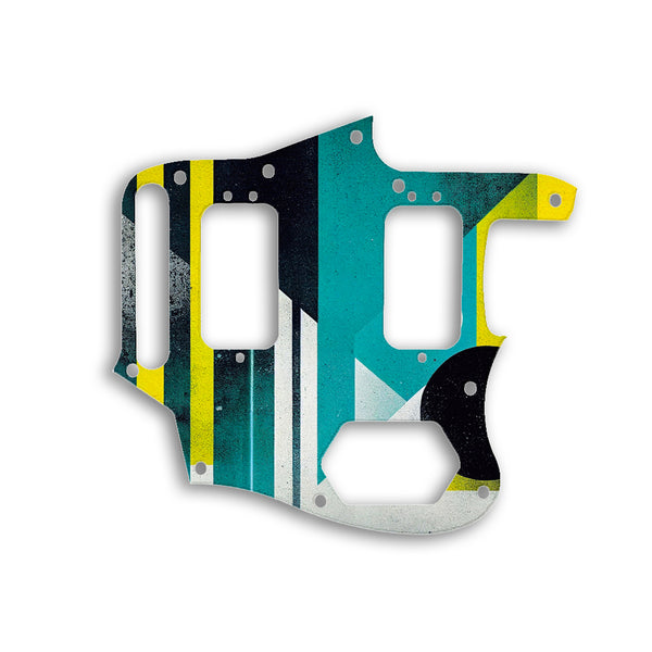 Fender Jaguar Special HH Classic Player Custom Pickguard Scratchplate ABSTRACT Design