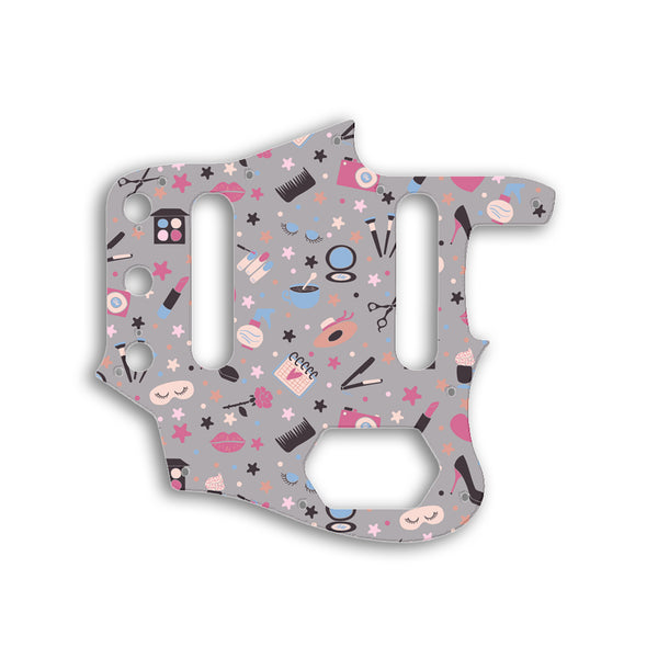 Fender Jaguar USA 1962-1975 Or 1996-1997 Made In Japan Reissue Custom Pickguard Scratchplate GIRLY Design