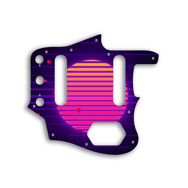 Fender Jaguar USA 1962-1975 Or 1996-1997 Made In Japan Reissue Custom Pickguard Scratchplate TRON Design