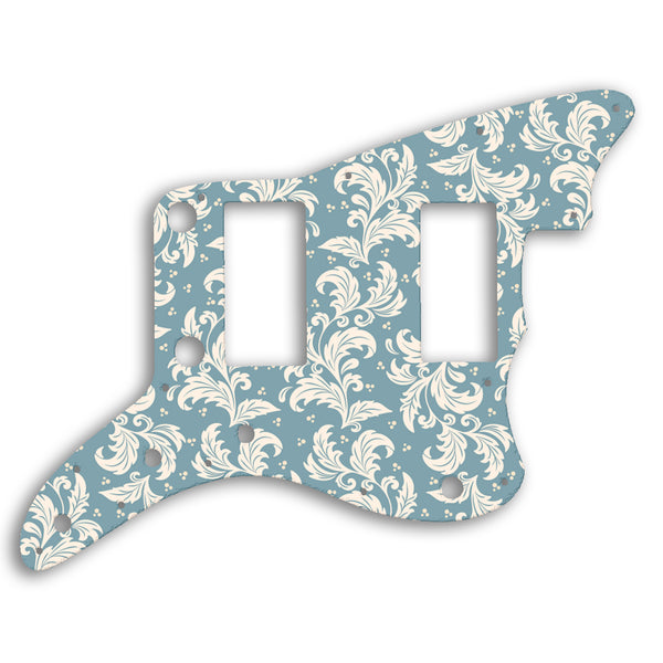 Fender Jazzmaster 2013-2014 Made In China Modern Player HH Custom Pickguard Scratchplate Floral Design