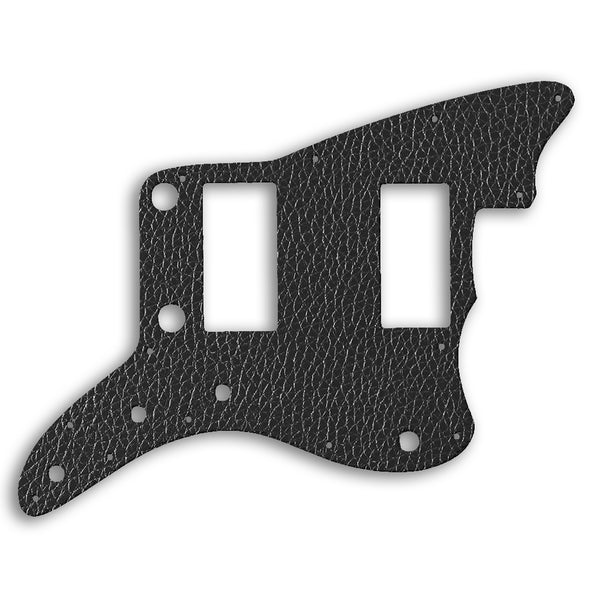 Fender Jazzmaster 2013-2014 Made In China Modern Player HH Custom Pickguard Scratchplate Leather Design