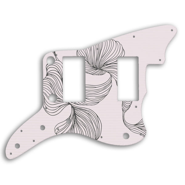 Fender Jazzmaster 2013-2014 Made In China Modern Player HH Custom Pickguard Scratchplate Line Design