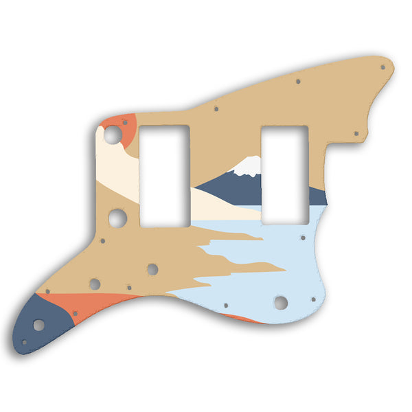 Fender Jazzmaster 2013-2014 Made In China Modern Player HH Custom Pickguard Scratchplate MINIMAL Design