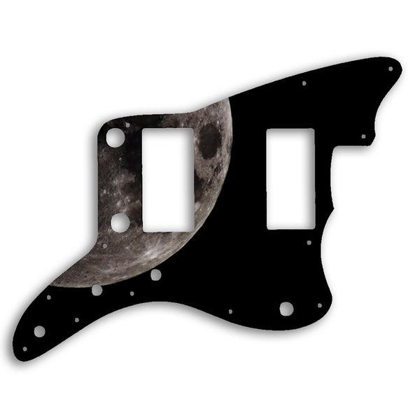 Fender Jazzmaster 2013-2014 Made In China Modern Player HH Custom Pickguard Scratchplate MOON Design