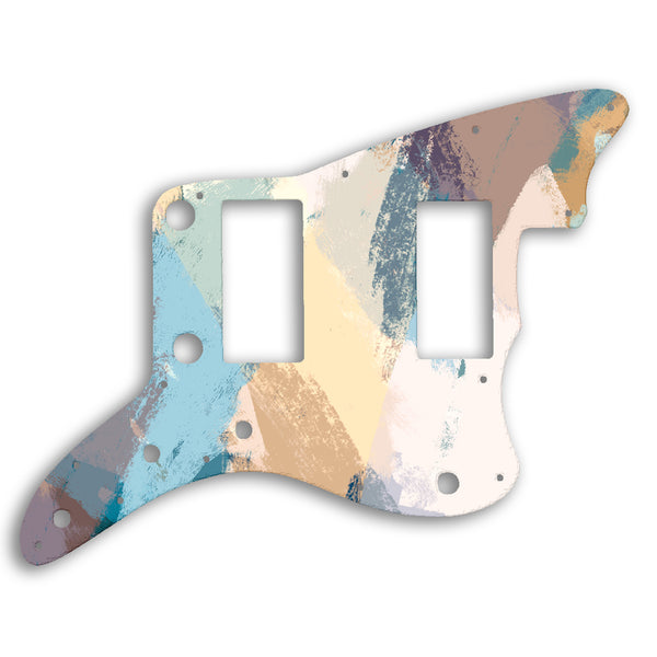 Fender Jazzmaster 2013-2014 Made In China Modern Player HH Custom Pickguard Scratchplate PAINT Design