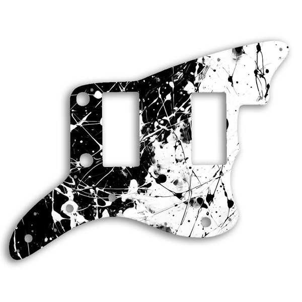 Fender Jazzmaster 2013-2014 Made In China Modern Player HH Custom Pickguard Scratchplate PAINT Design