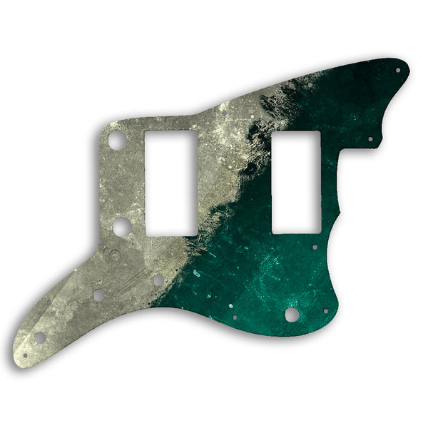 Fender Jazzmaster 2013-2014 Made In China Modern Player HH Custom Pickguard Scratchplate PAINT Design