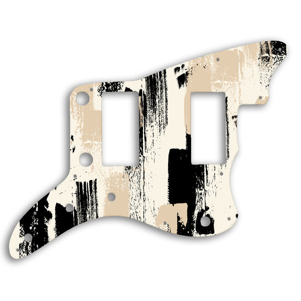 Fender Jazzmaster 2013-2014 Made In China Modern Player HH Custom Pickguard Scratchplate PAINT Design