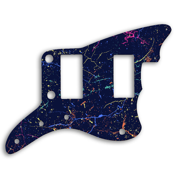 Fender Jazzmaster 2013-2014 Made In China Modern Player HH Custom Pickguard Scratchplate PAINT Design